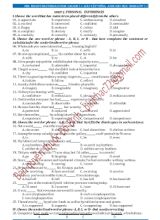 Bài tập Tiếng Anh cho học sinh Lớp 11 - Unit 2 Personal experiences - Đỗ Bình